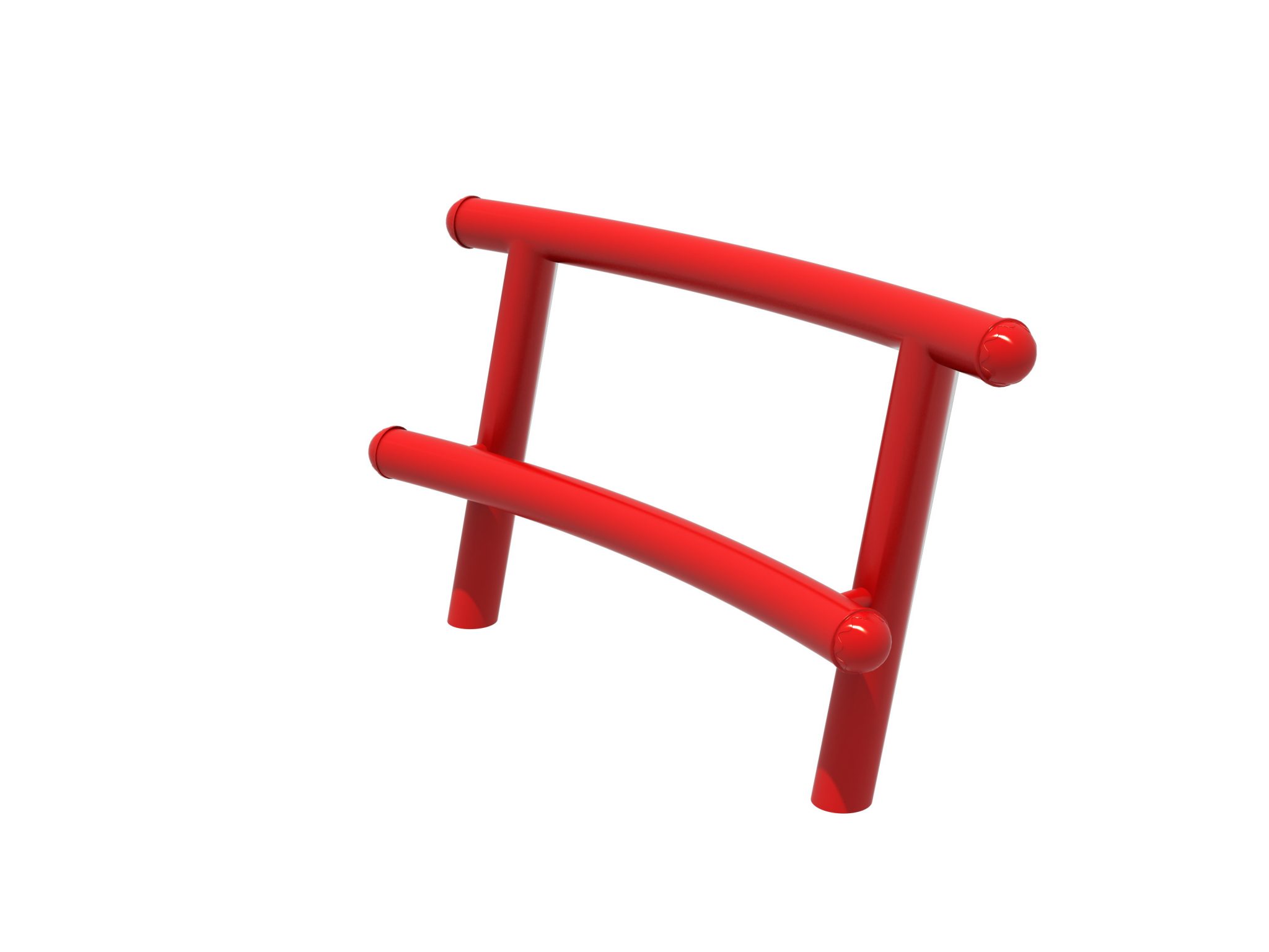 Leunbalk - rood - kleurrijk - comfortabel - robuust - professioneel