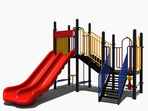 Combinatietoestel met dubbele glijbaan