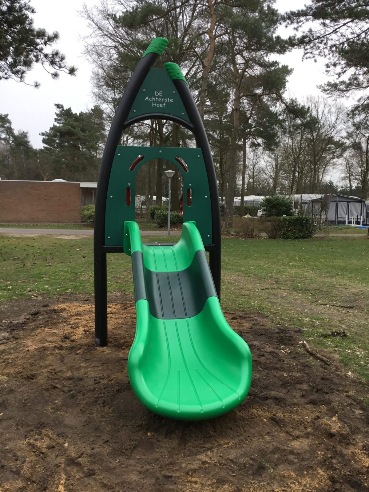 Glijbaan op camping De Achterste Hoef in Bladel