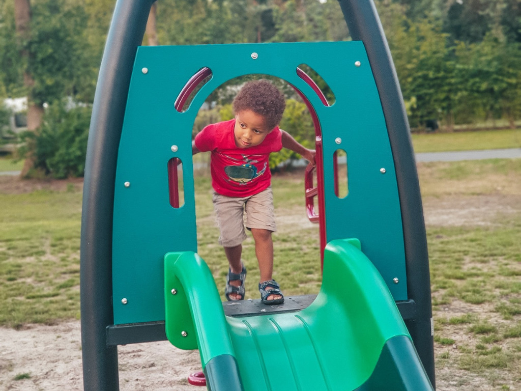 Kunststof glijbaan Camping De Achterste Hoek in Bladel