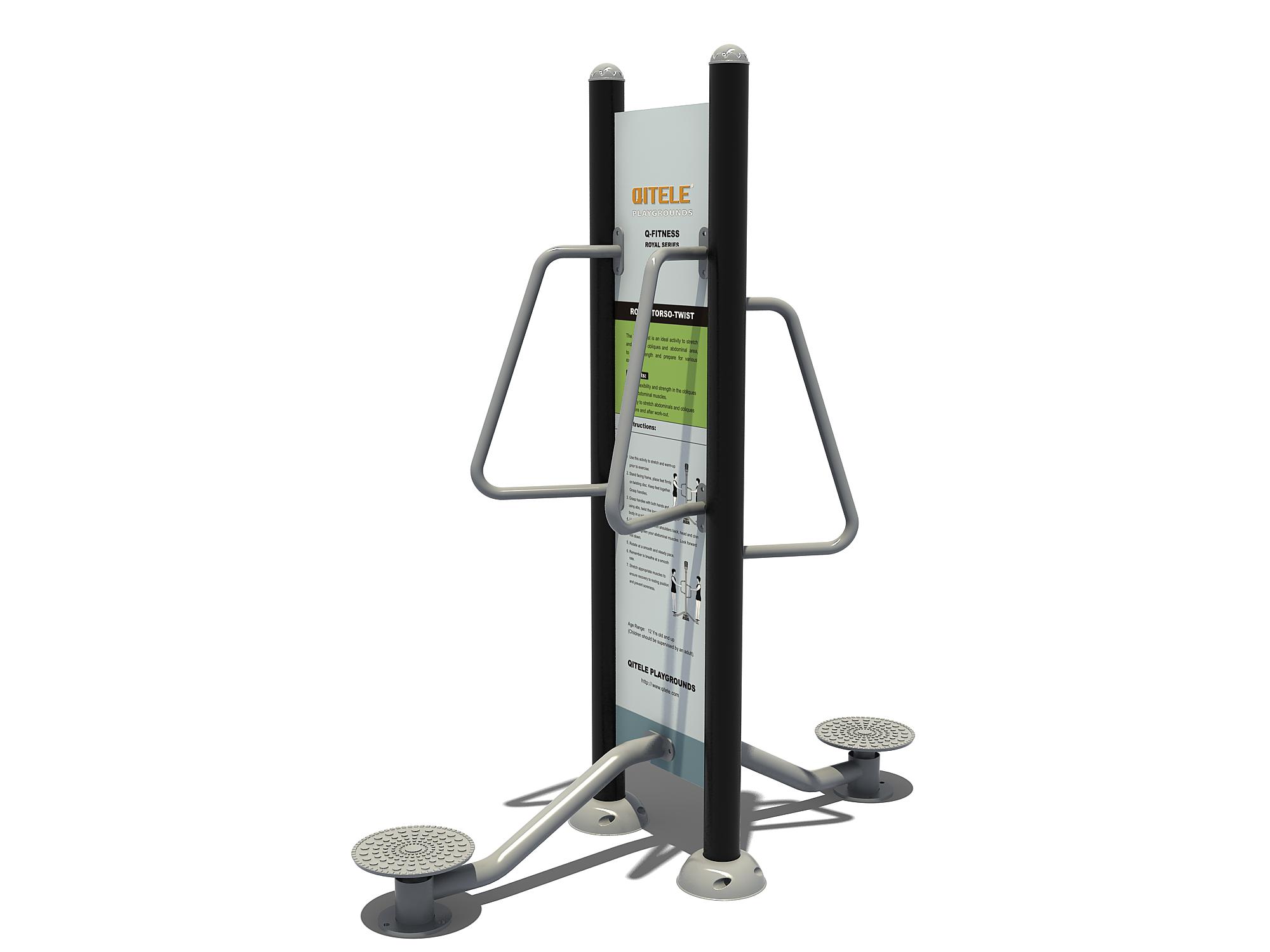 Taille twister met instructiebord