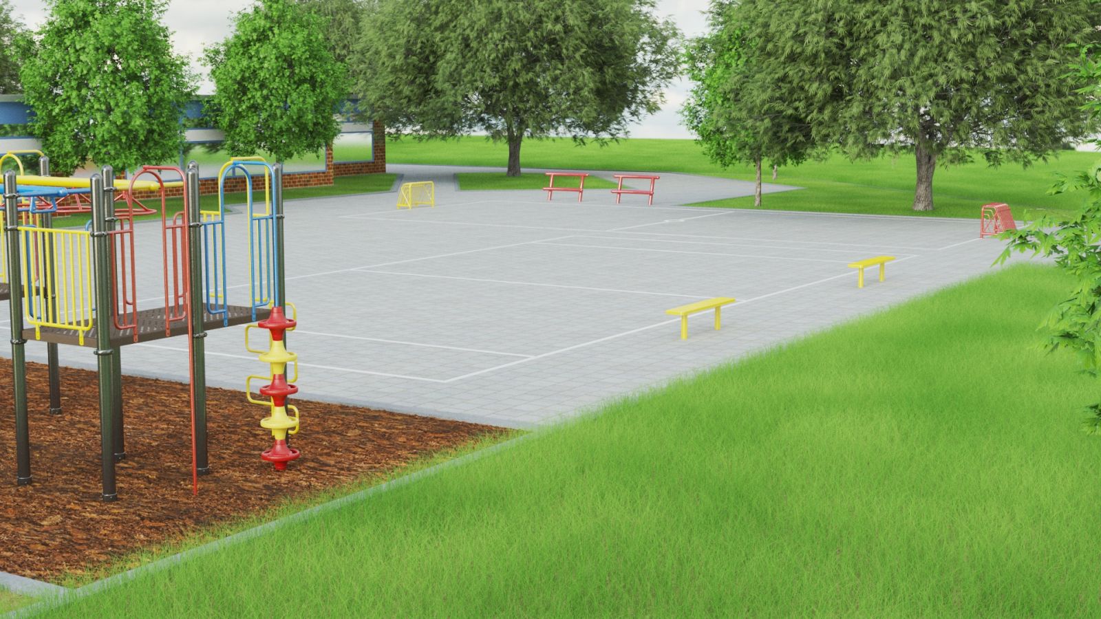 TnT Speeltoestellen | Balsporten | de Griffel Zeist