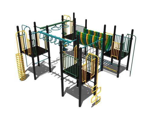 Speeltoestel met rondloop