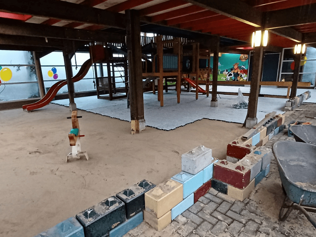 Kunstgras met shockpad bij ’t Stien’nboer in Haaksbergen