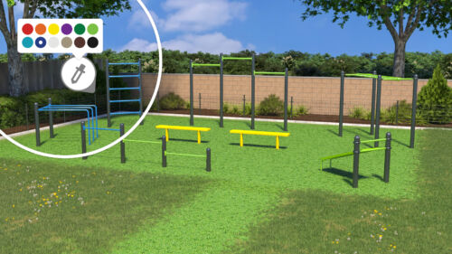 Calisthenics parcours compleet