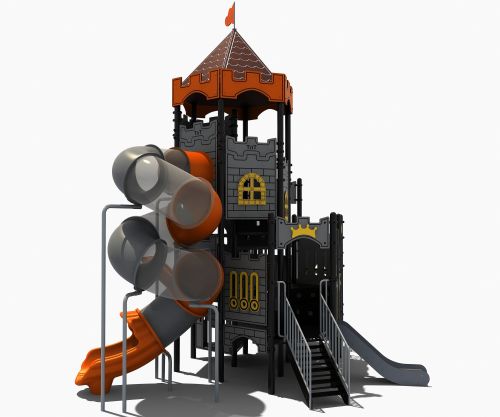Kasteel met glijbaan