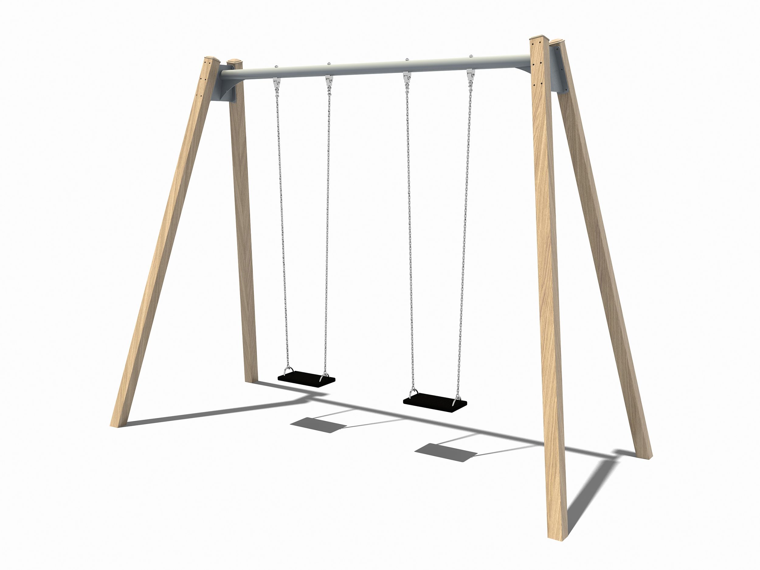 Schommelframe voor 2 zitjes
