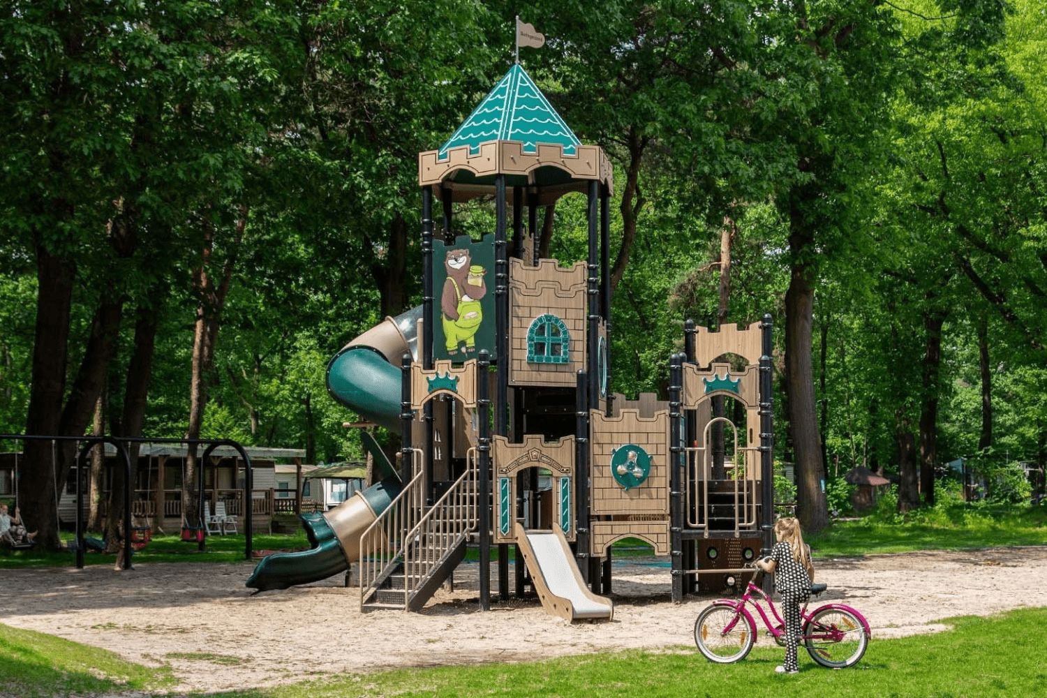 Speelkasteel op Recreatiepark Beringerzand in Panningen